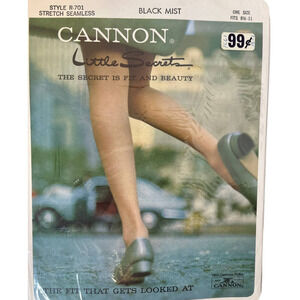 Cannon Vintage Nylons Seamless Dead Stock NIP